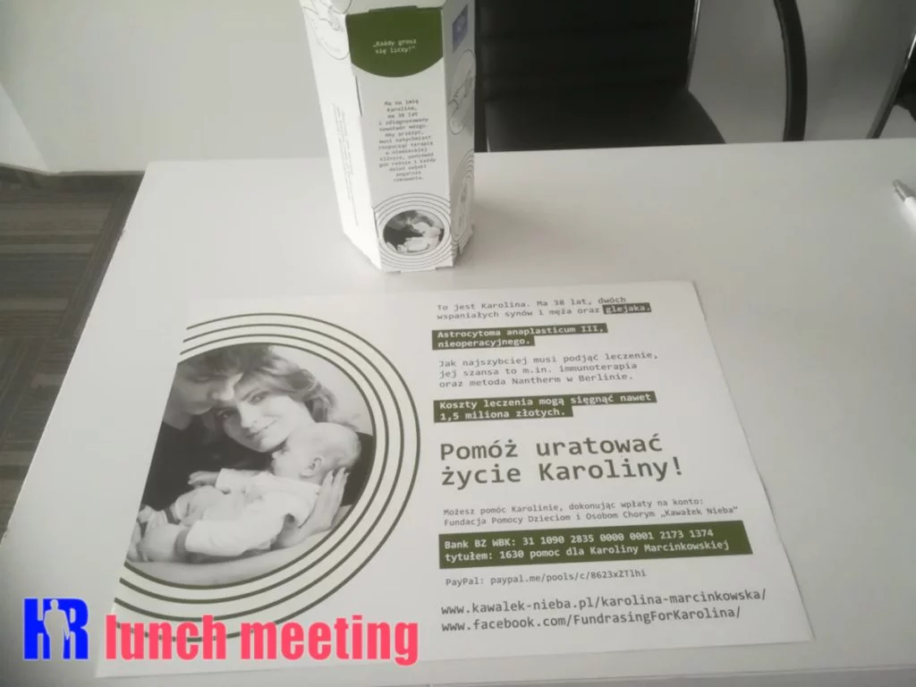 Kawałek nieba, HR lunch meeting, Warszawa